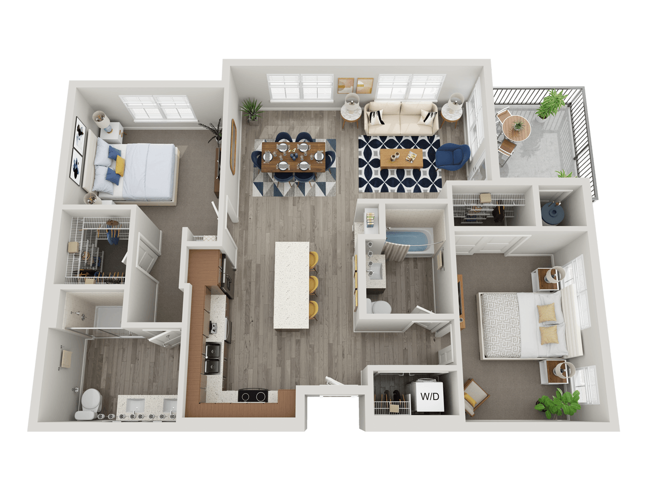 Suite A Floorplan